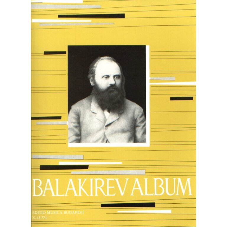 Balakirev, Mily: Album for piano