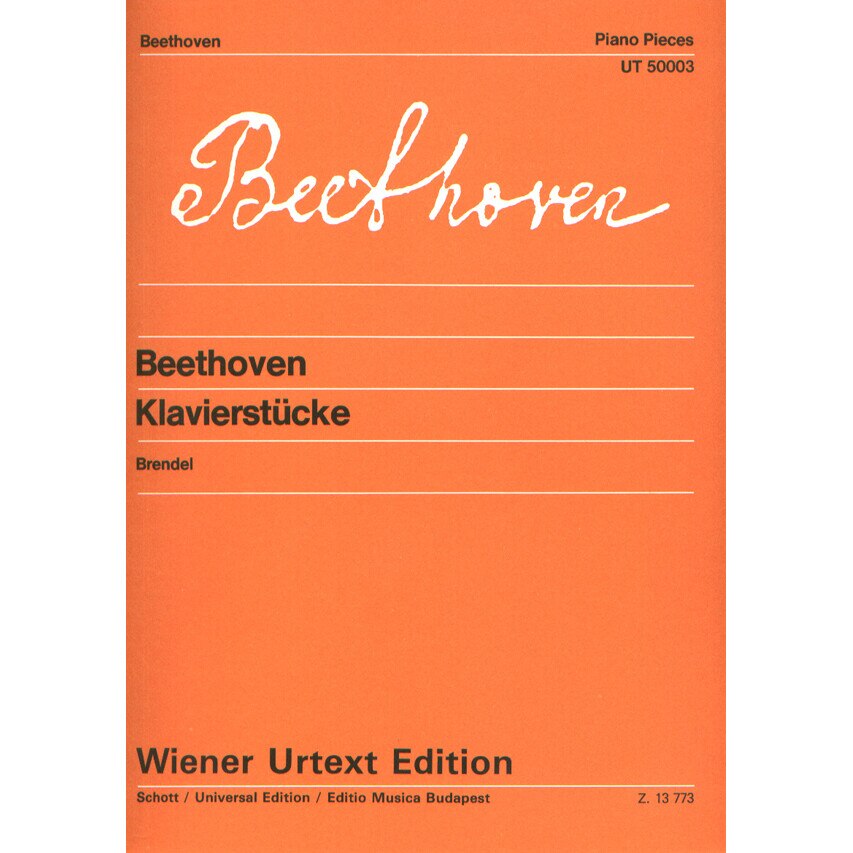 Beethoven, Ludwig van: Klavierstücke