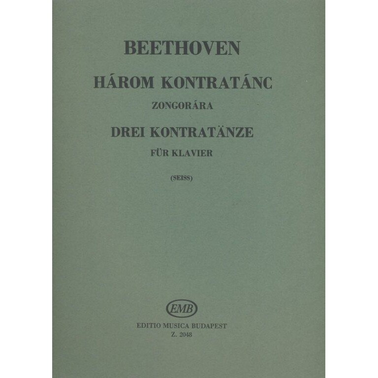 Beethoven, Ludwig van: Three Contredances