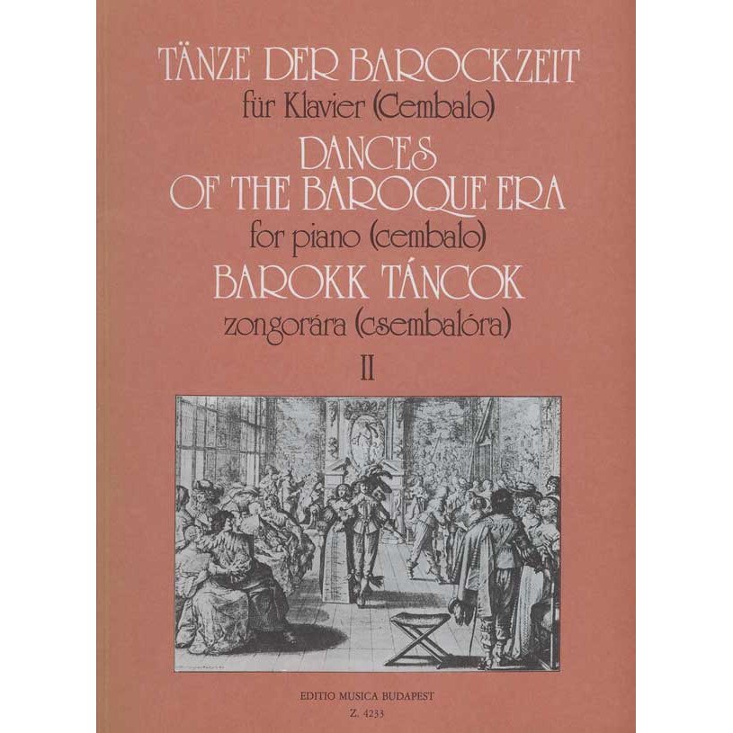 DANCES OF THE BAROQUE ERA 2 for piano (harpsichord)