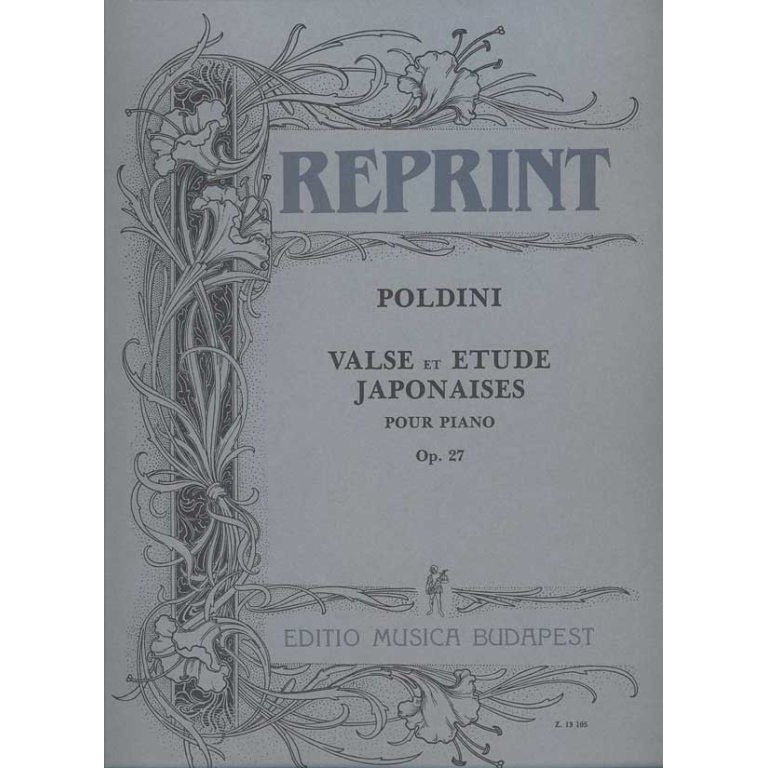 Poldini, Ede: Valse et étude Japonaises Op. 27