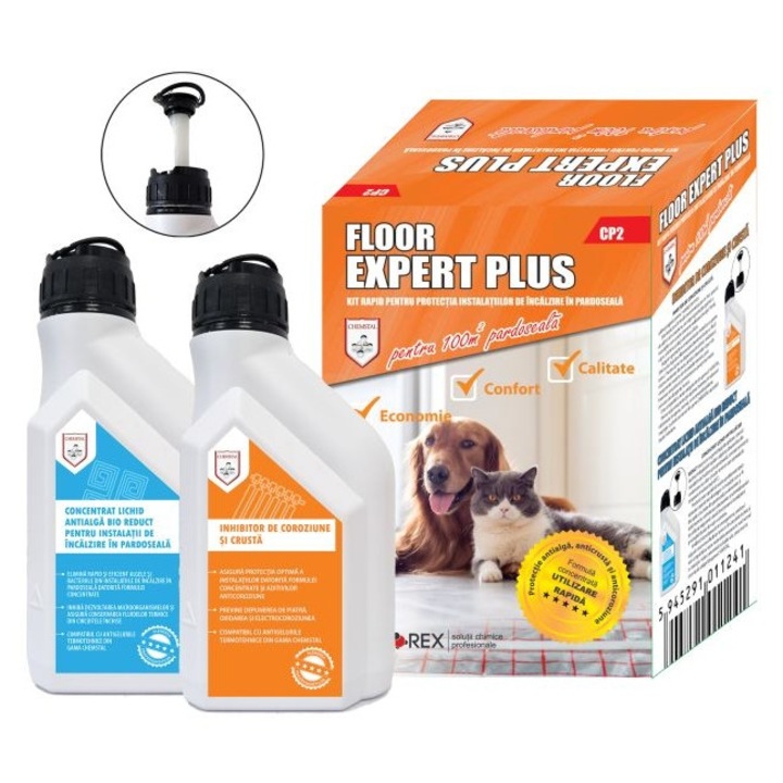 Pachet intretinere instalatie incalzire in pardoseala Floor Expert