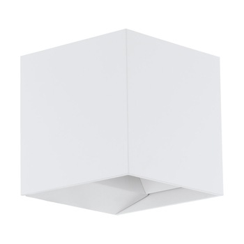 Aplica exterior Calpino, EGLO, LED, 2x3.3W, 680 lm, lumina calda, aluminiu turnat, alb, 10.5 x 10.5 x 11 cm, IP54 Aplica exterior Calpino, EGLO, LED, 2x3.3W, 680 lm, lumina calda, aluminiu turnat, alb, 10.5 x 10.5 x 11 cm, IP54