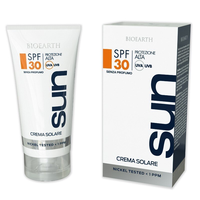 Crema solara pentru ten SPF 30 cu ulei de imortele 50 ml BIOEARTH
