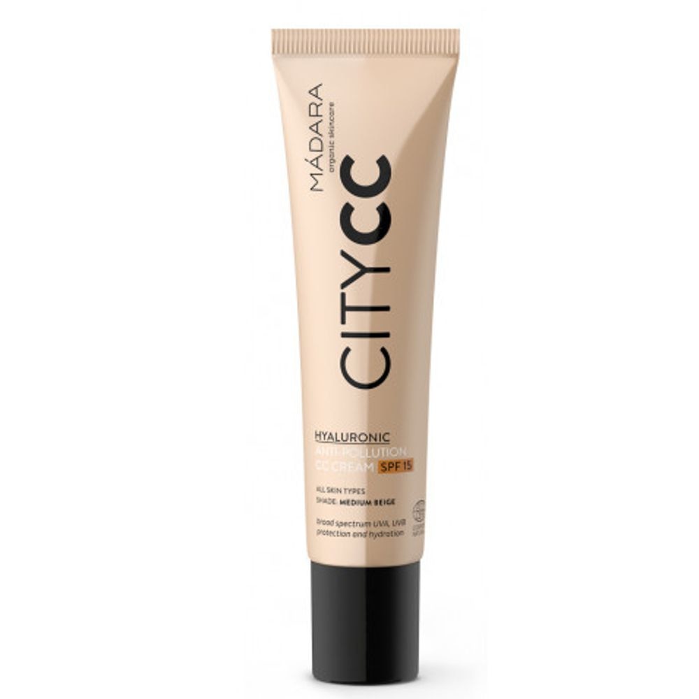 Crema CC anti-poluare SPF 15 Medium Beige 40 ml Madara
