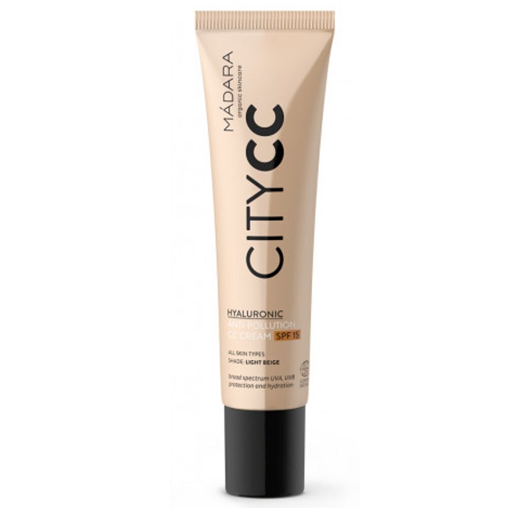 Crema CC anti-poluare SPF 15 Light Beige 40 ml Madara