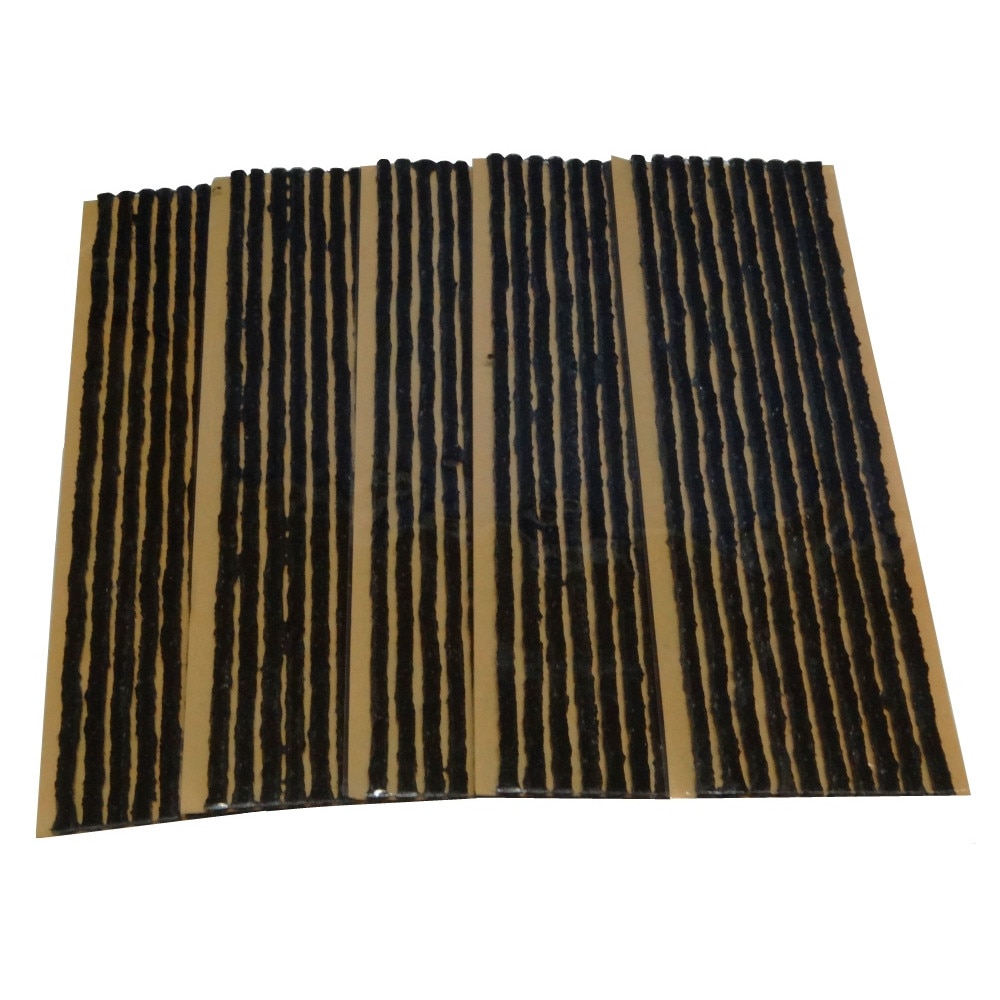 Set snur vulcanizare AERZETIX, 4 x 200 mm, 50 bucati, negru