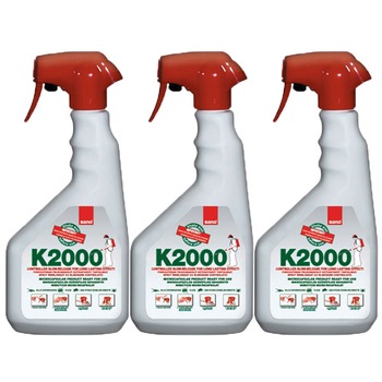 Pachet - 3 x Sano K2000 insecticid universal, 750ml Pachet - 3 x Sano K2000 insecticid universal, 750ml