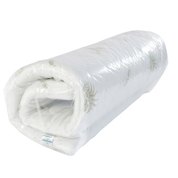 Topper Memory Complete 5cm cu Husa Aloe Vera Detasabila 130x200 Topper Memory Complete 5cm cu Husa Aloe Vera Detasabila 130x200