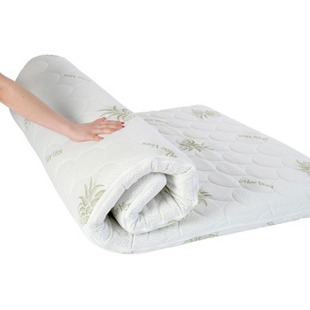 Topper Memory Complete 5cm cu Husa Aloe Vera Detasabila 70x190 Topper Memory Complete 5cm cu Husa Aloe Vera Detasabila 70x190