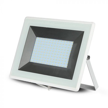 Proiector LED V-TAC E-Series - corp alb 100W lumina alba, rece Proiector LED V-TAC E-Series - corp alb 100W lumina alba, rece