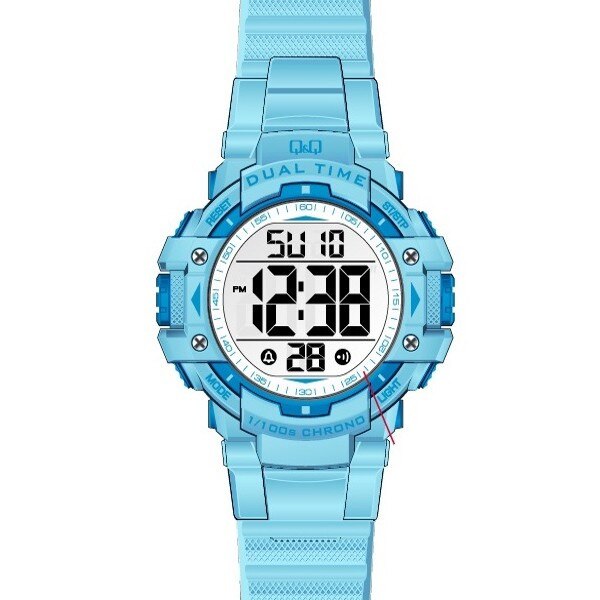 Ceas copii Q&Q M180J803, rezistent la apa 100 m