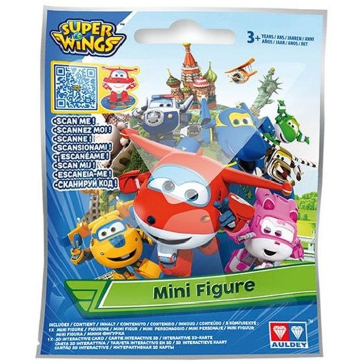 Фигурка Super Wings Plane, Във фолио
