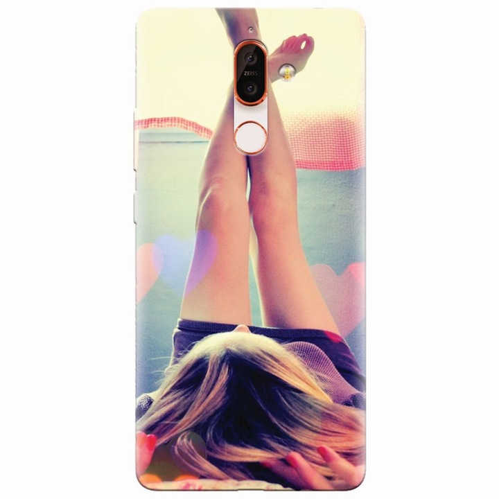 Силиконов кейс за Nokia 7 Plus, Relax Girl