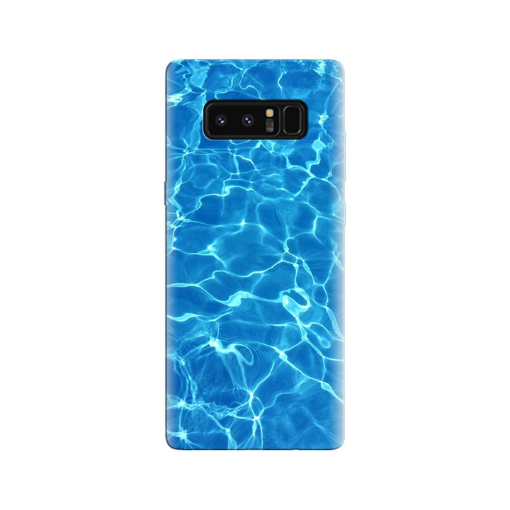 Силиконов калъф, съвместим с Samsung Galaxy Note 8 - модел Pool Water
