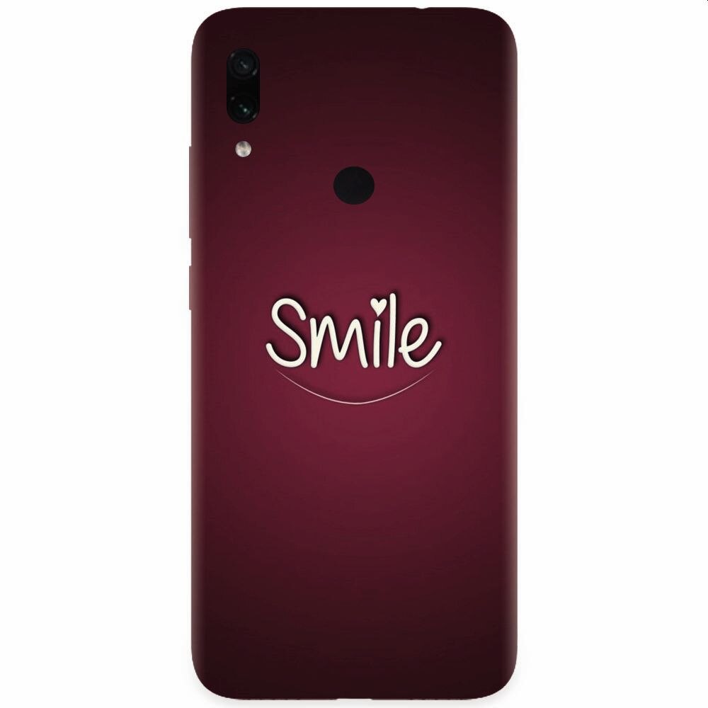 Husa silicon pentru Xiaomi Redmi Note 7, Smile Love