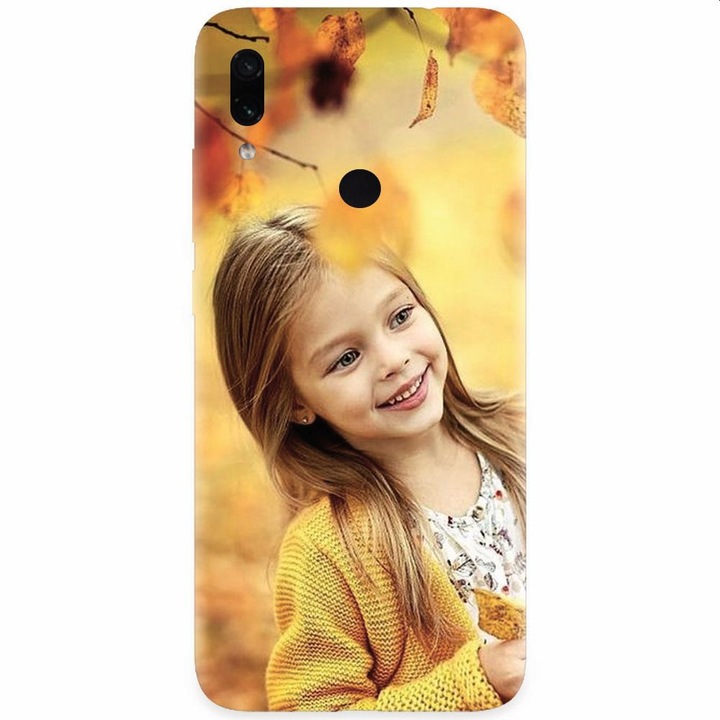 Персонализиран силиконов калъф за Xiaomi Redmi Note 7, Персонализиран