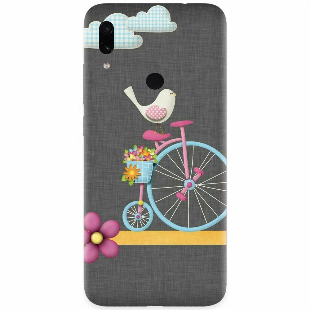Husa silicon pentru Xiaomi Redmi Note 7, Bird