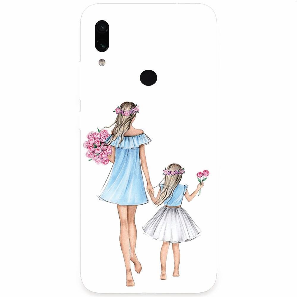 Husa silicon pentru Xiaomi Redmi Note 7, Mom's Princess