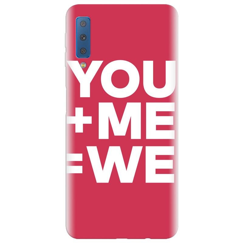 Husa silicon pentru Samsung Galaxy A7 2018, Valentine Boyfriend
