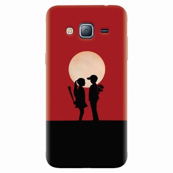 Husa silicon pentru Samsung Galaxy J7 2015, Boy Girl Love Story Husa silicon pentru Samsung Galaxy J7 2015, Boy Girl Love Story