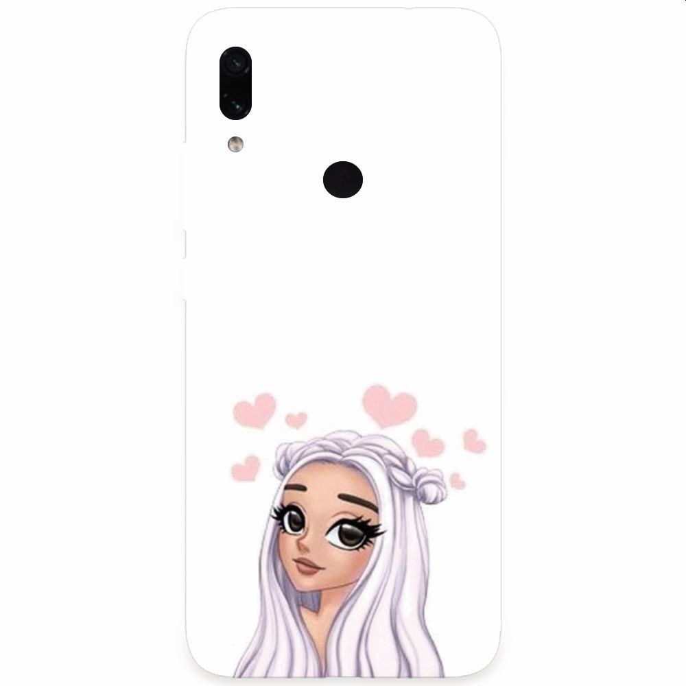 Husa silicon pentru Xiaomi Redmi Note 7, Beauty Girl