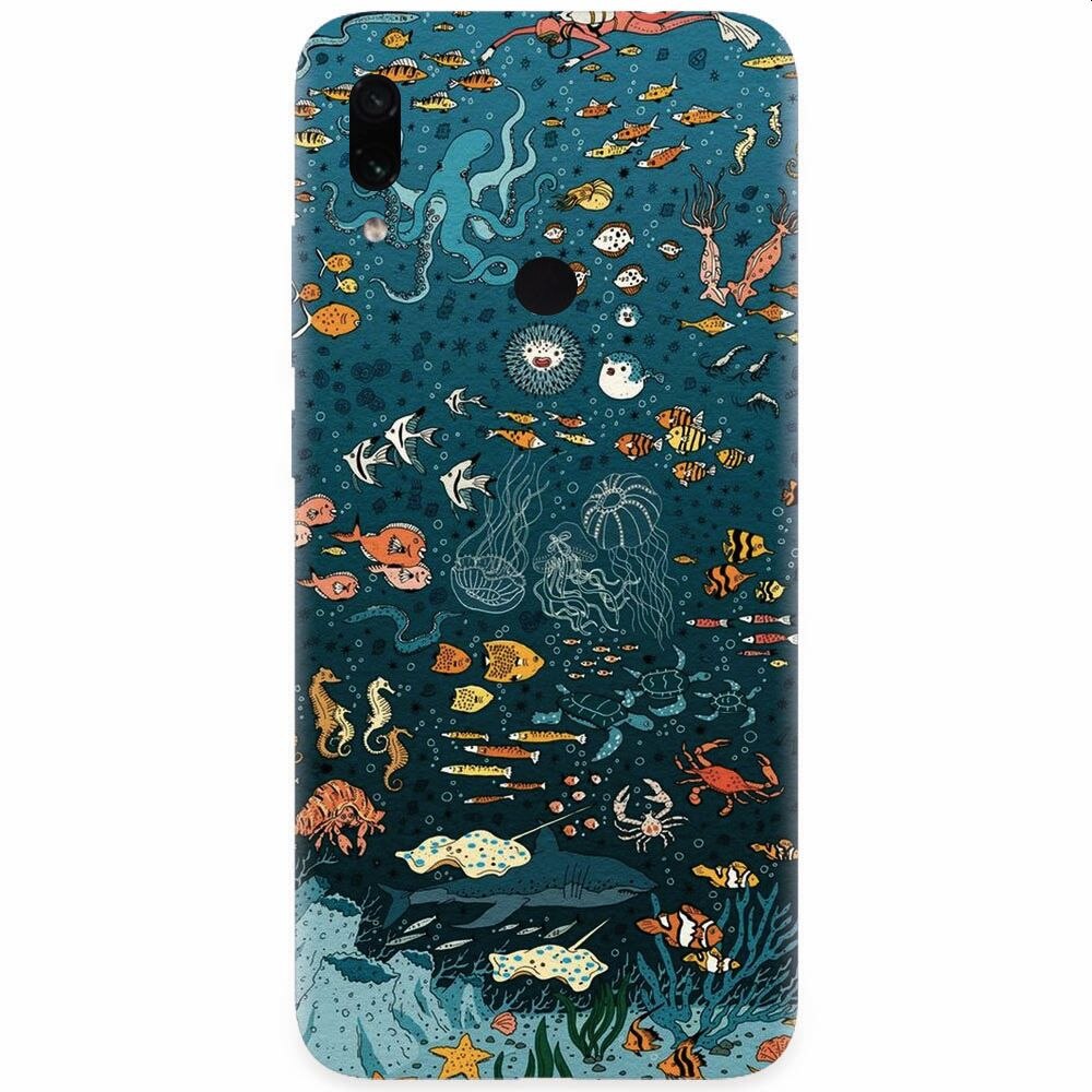 Husa silicon pentru Xiaomi Redmi Note 7, Under The Sea