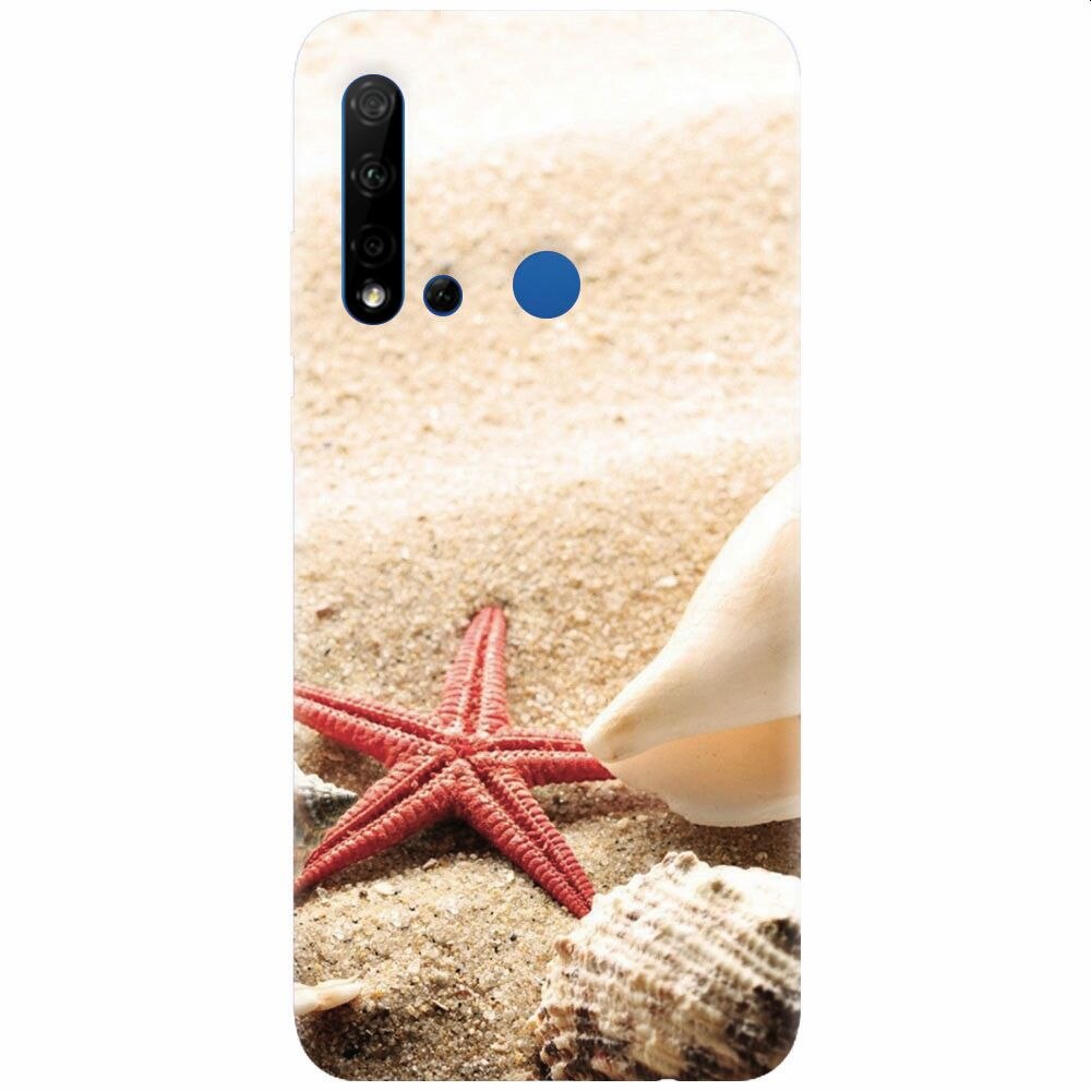 Husa silicon pentru Huawei P20 Lite (2019), Beach Shells And Starfish