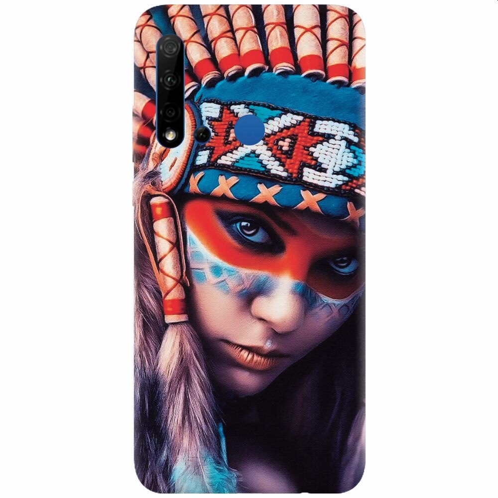 Husa silicon pentru Huawei P20 Lite (2019), Attractive Girl Model