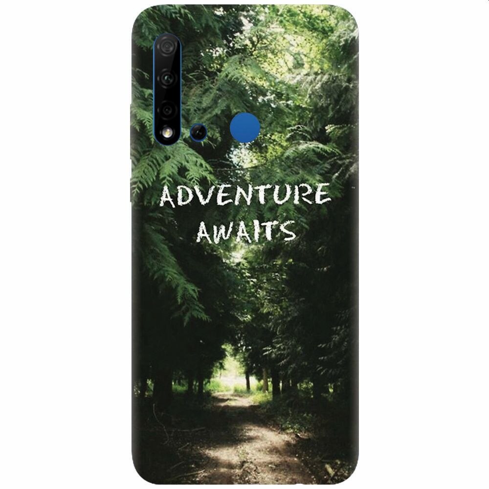 Husa silicon pentru Huawei P20 Lite (2019), Adventure Awaits Forest