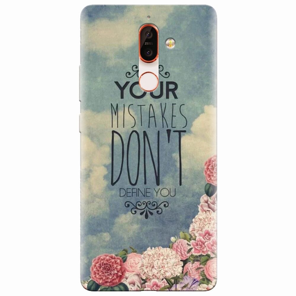 Husa silicon pentru Nokia 7 Plus, Your Mistakes Dont Define You
