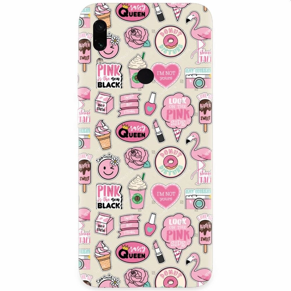 Husa silicon pentru Xiaomi Redmi Note 7, Sassy Queen