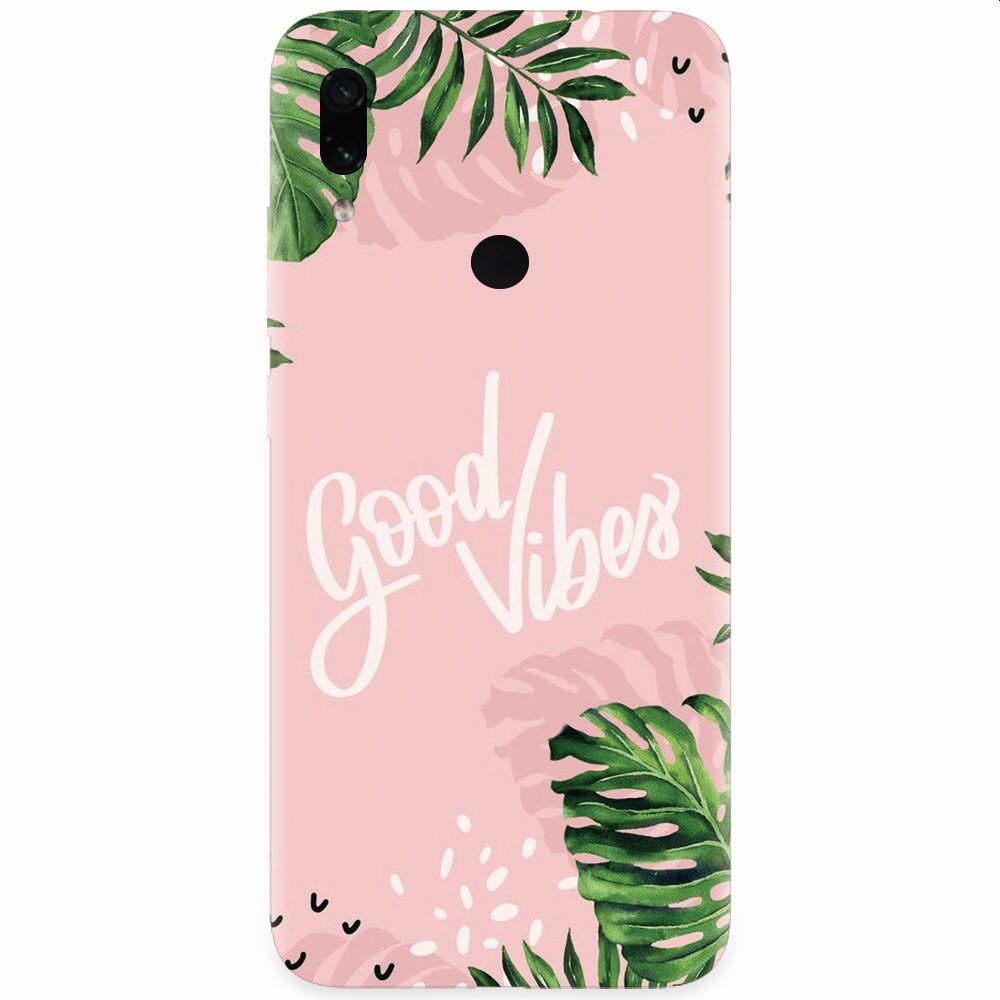 Husa silicon pentru Xiaomi Redmi Note 7, Good Vibes