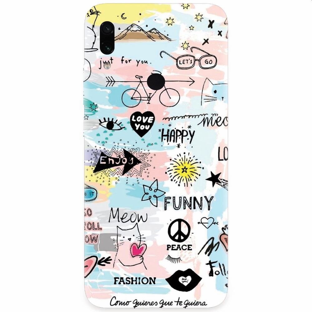 Husa silicon pentru Xiaomi Redmi Note 7, Enjoy