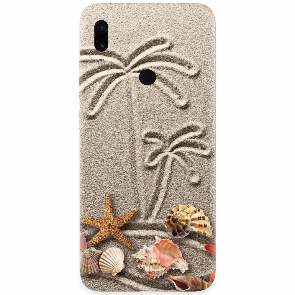 Husa silicon pentru Xiaomi Redmi Note 7, Beach Sand