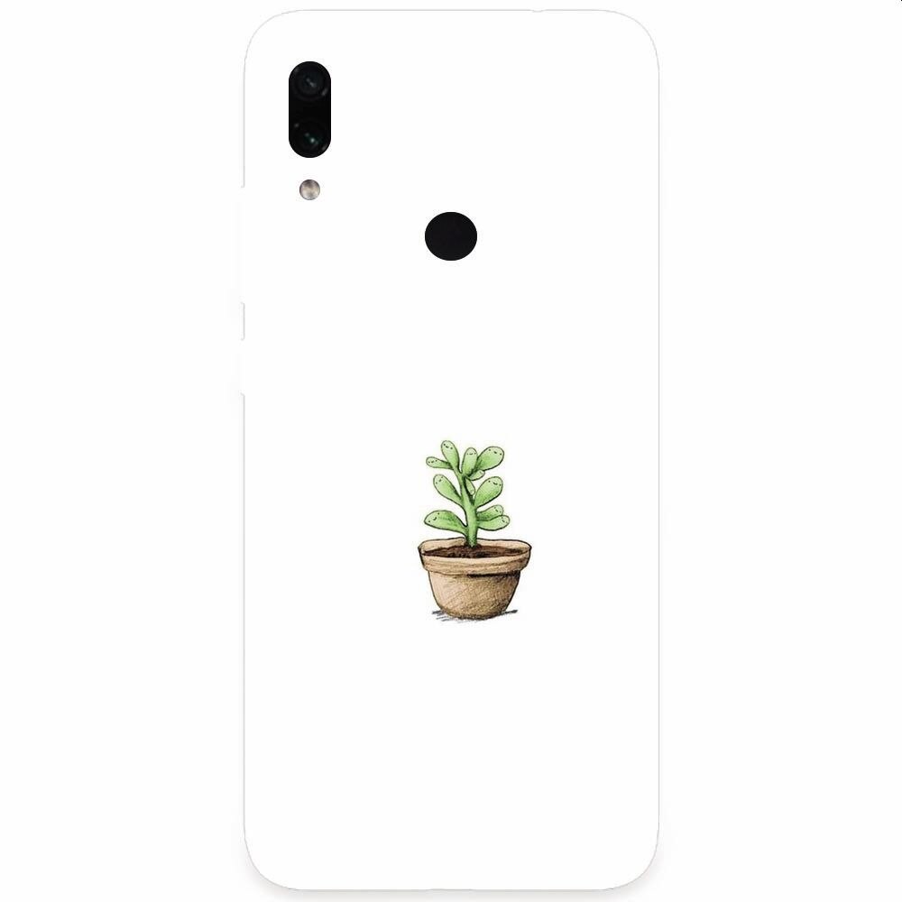 Husa silicon pentru Xiaomi Redmi Note 7, Cactus 101
