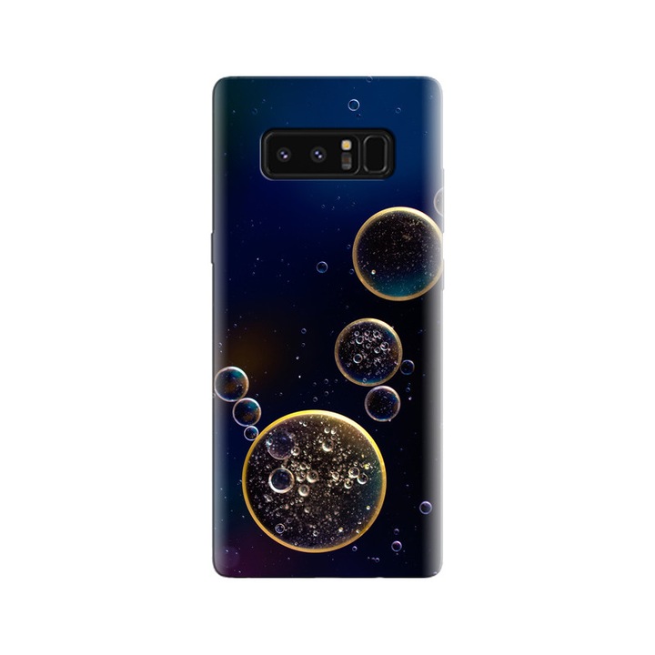 Силиконов калъф, съвместим с Samsung Galaxy Note 8 - модел Water Oil
