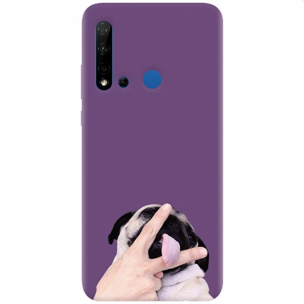 Husa silicon pentru Huawei P20 Lite (2019), Cute Dog 2