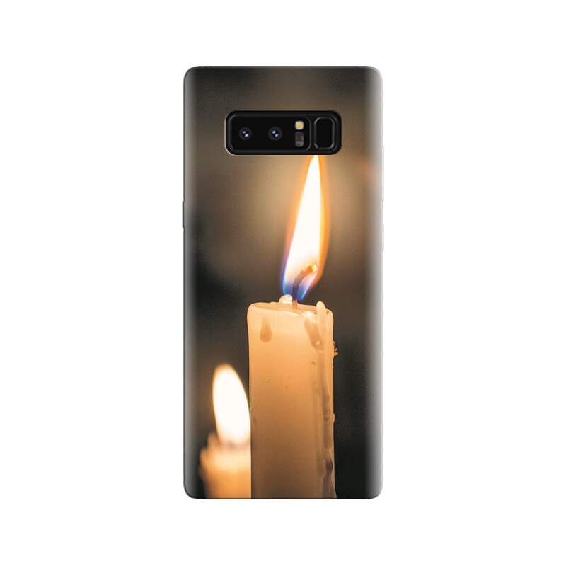 Husa Samsung Note 8 White Wax Candle Flames Resolution 750 X 1334