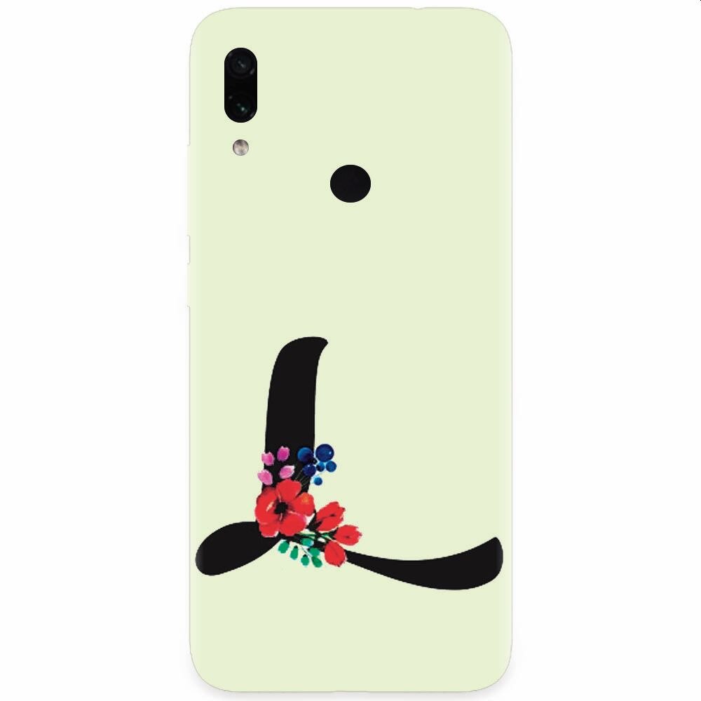 Husa silicon pentru Xiaomi Redmi Note 7, Litera L