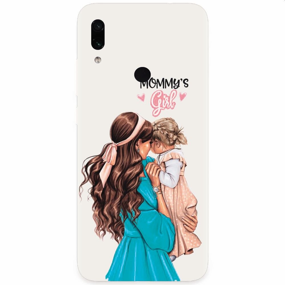 Husa silicon pentru Xiaomi Redmi Note 7, Mommy's Girl 2