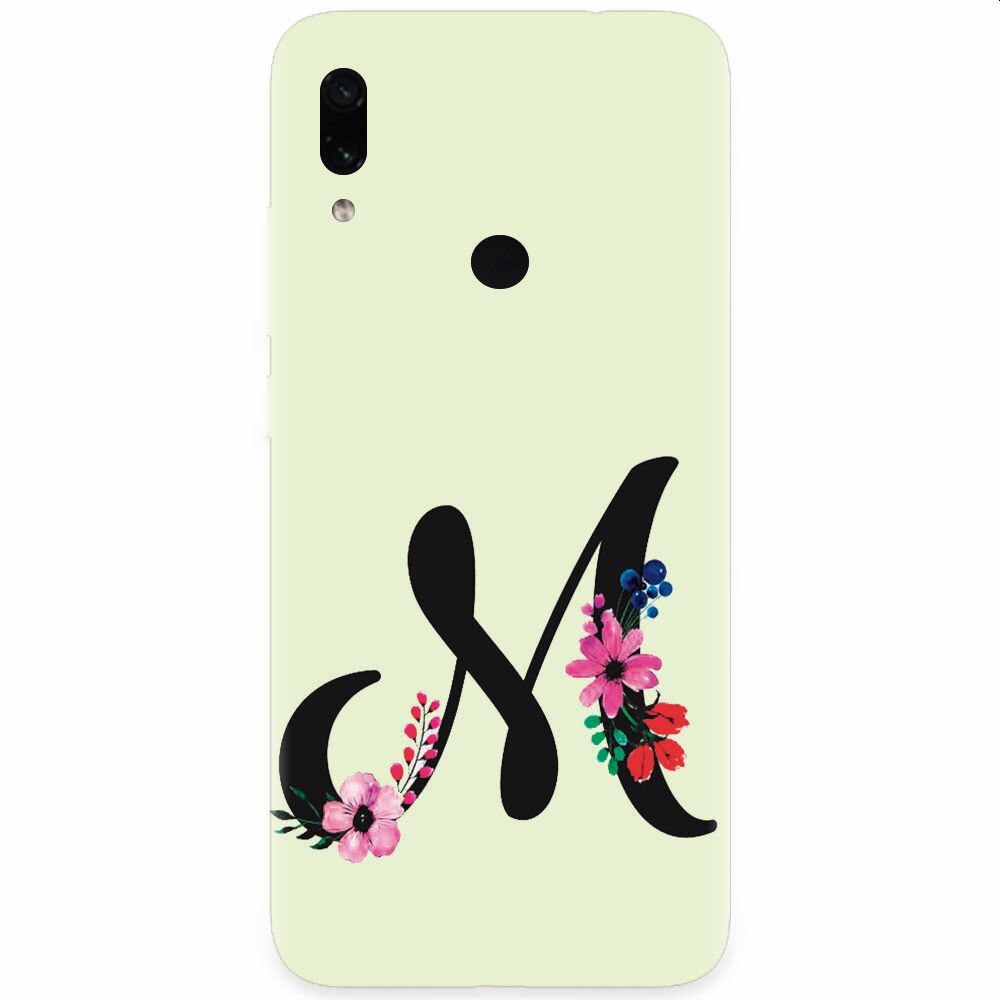Husa silicon pentru Xiaomi Redmi Note 7, Litera M