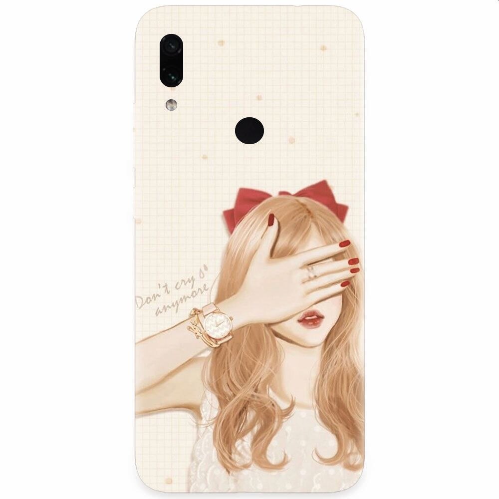 Husa silicon pentru Xiaomi Redmi Note 7, Dont Cry Anymore