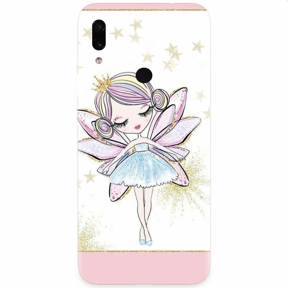 Husa silicon pentru Xiaomi Redmi Note 7, Fairy Girl