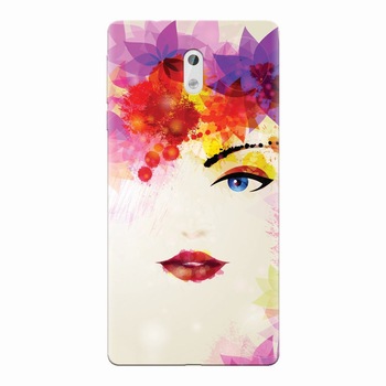 Husa silicon pentru Nokia 3, Pretty Face Husa silicon pentru Nokia 3, Pretty Face