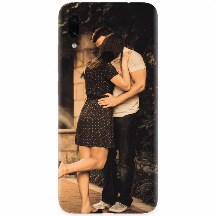 Силиконов кейс за Xiaomi Redmi Note 7, Couple Kiss