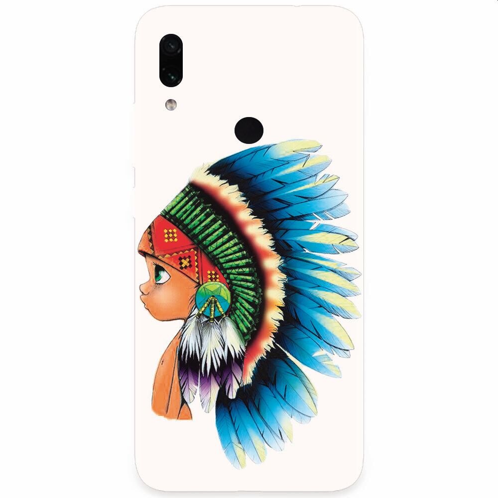 Husa silicon pentru Xiaomi Redmi Note 7, Indian Boy