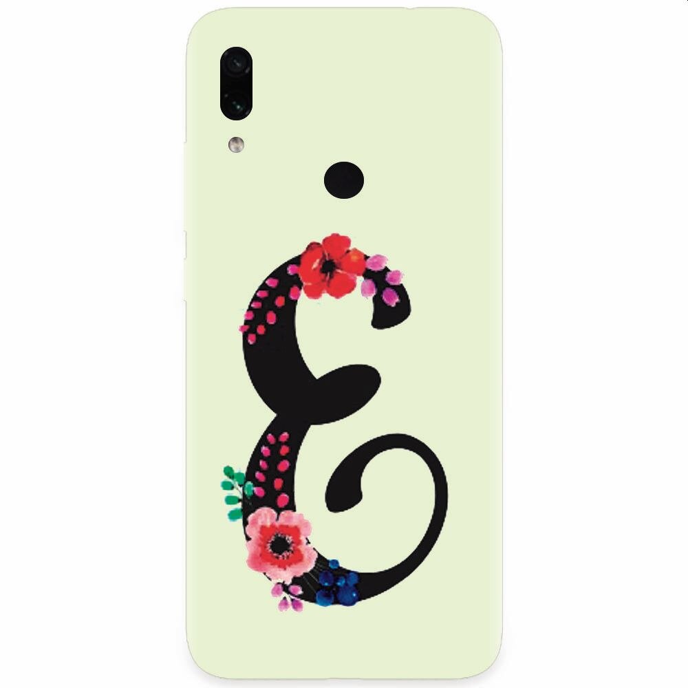 Husa silicon pentru Xiaomi Redmi Note 7, Litera E