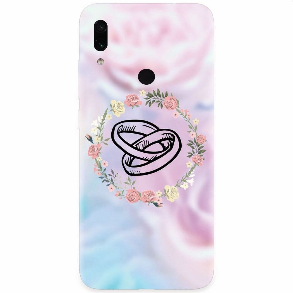 Husa silicon pentru Xiaomi Redmi Note 7, Rings