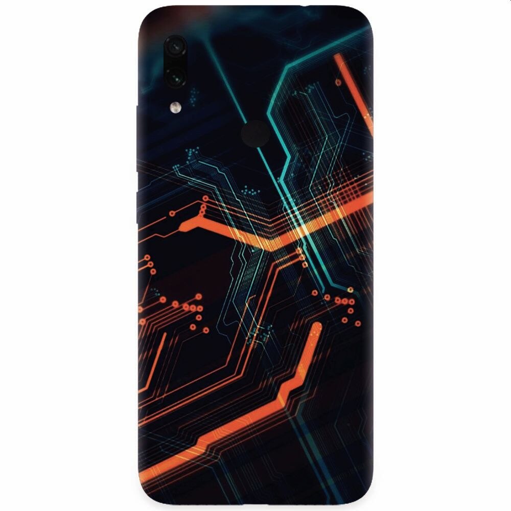 Husa silicon pentru Xiaomi Redmi Note 7, Circuits